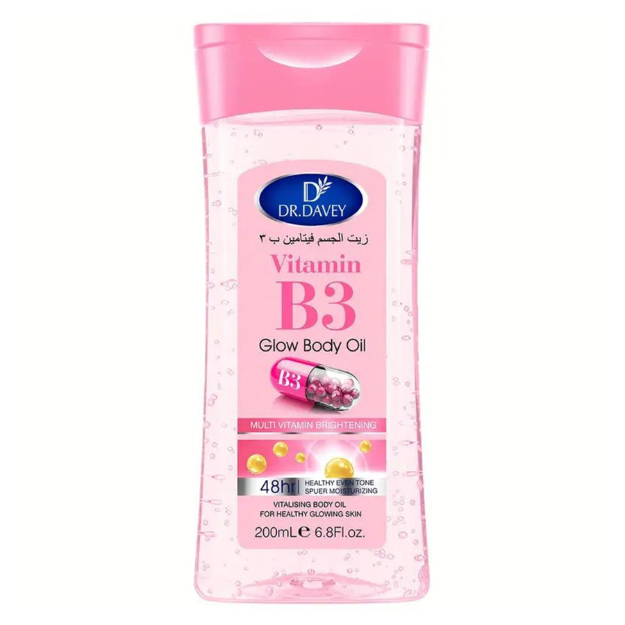 Dr Davey Vitamin B3 Glow Body Oil